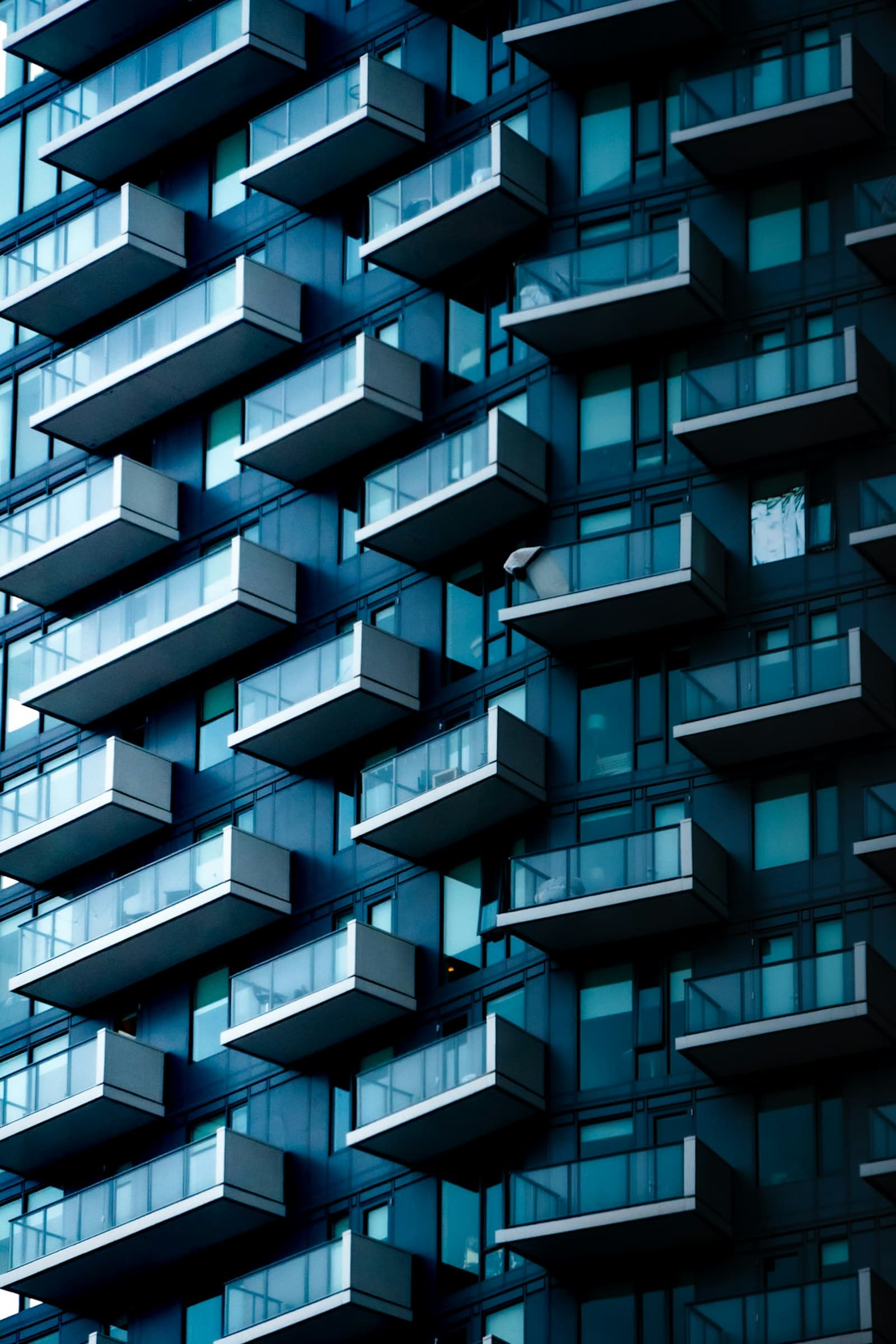 Apartment building exterior
